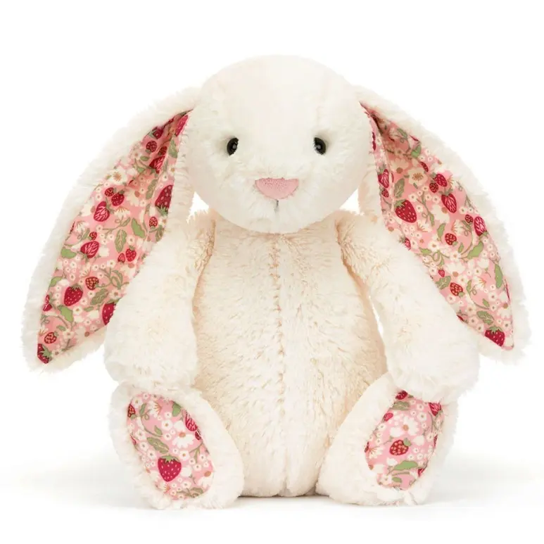 Jellycat 白色碎花邦尼兔