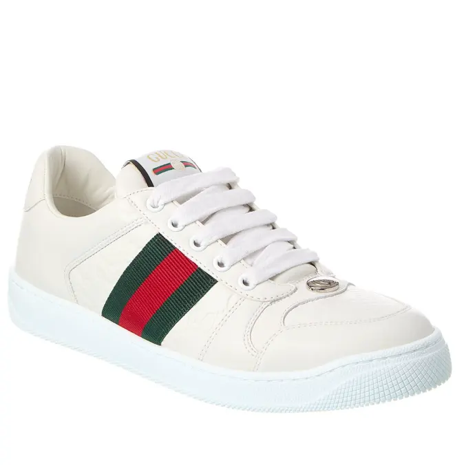 Gucci Screener 皮革运动鞋