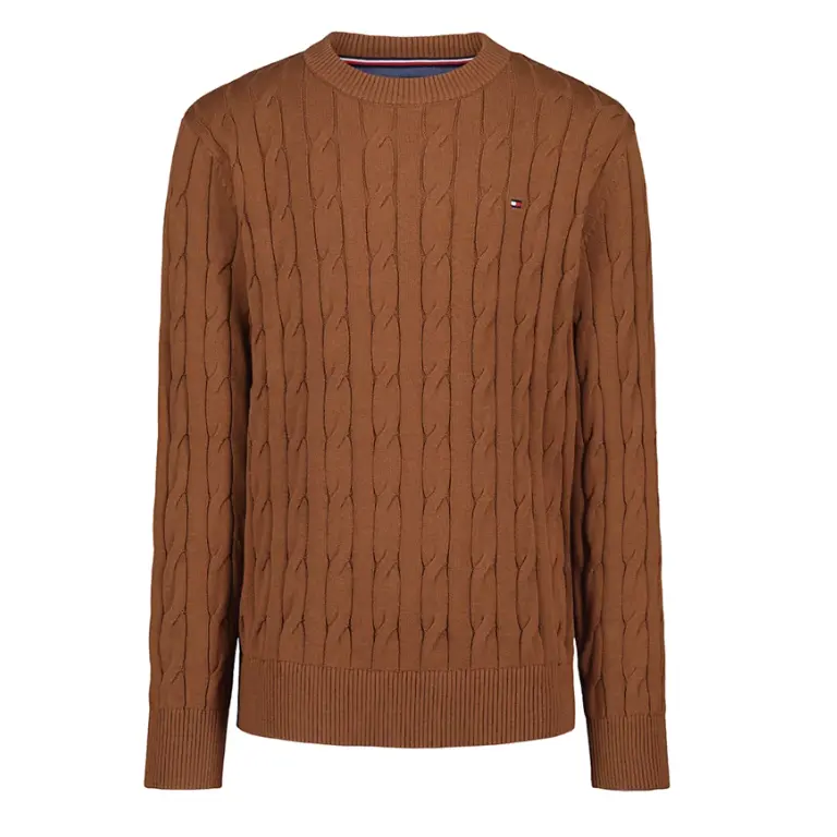 Tommy Hilfiger 大童款绞花毛衣