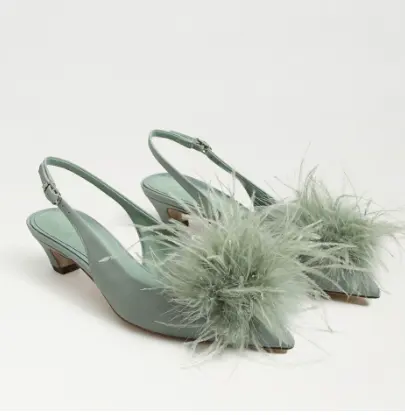 Sam Edelman 新款羽毛后空凉鞋