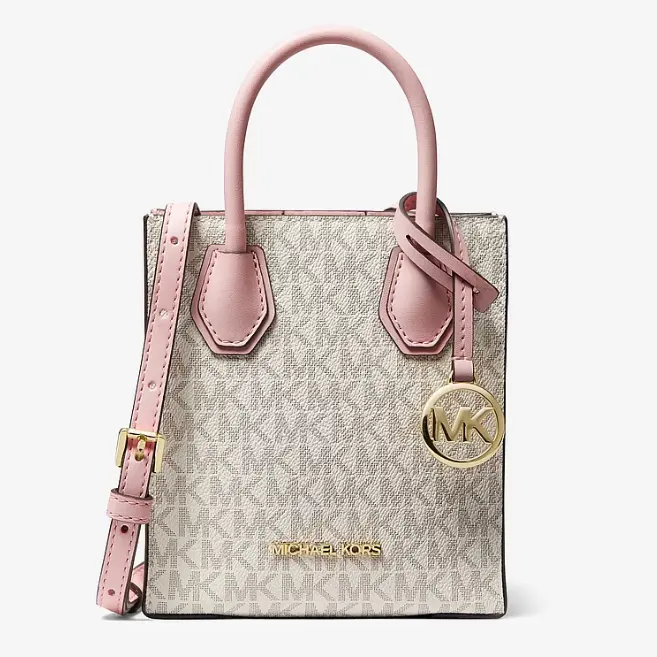 Michael Kors 粉白琴谱包