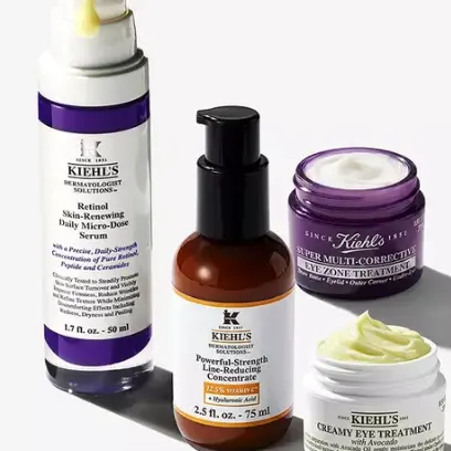Kiehl's 科颜氏美网：全场护肤热卖！入高保湿面霜、淡斑精华、亮白精华
