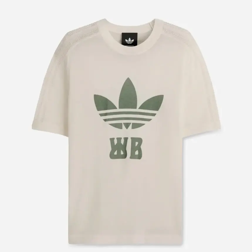 Adidas 阿迪达斯 x Wales Bonner 徽标短袖T恤