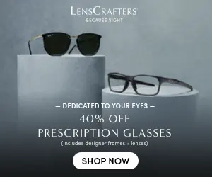 LensCrafters：顾客感恩周特惠
