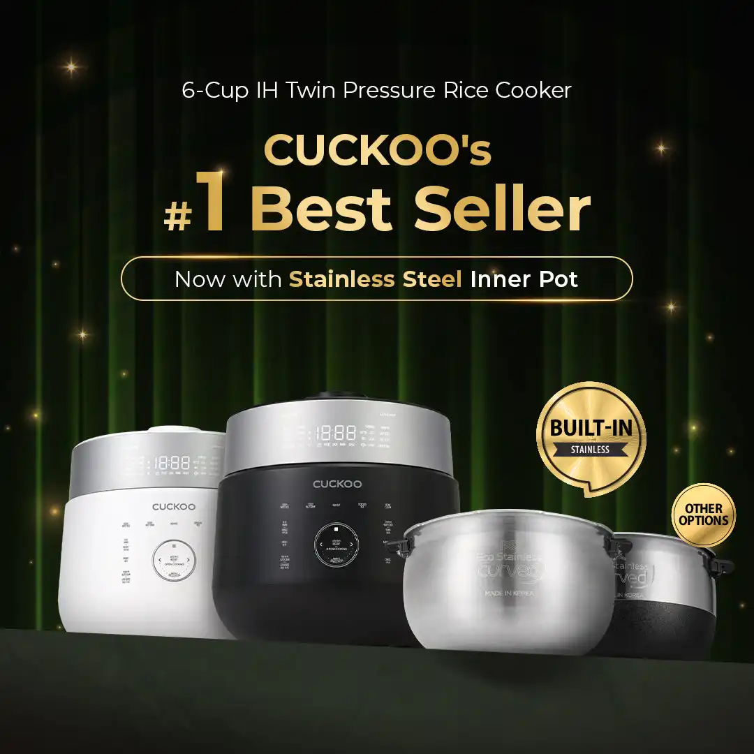 CUCKOO：不锈钢系列电饭煲热卖