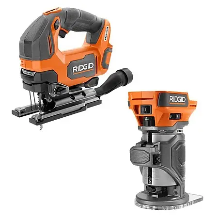 Ridgid 18V无刷曲线锯修边机套装