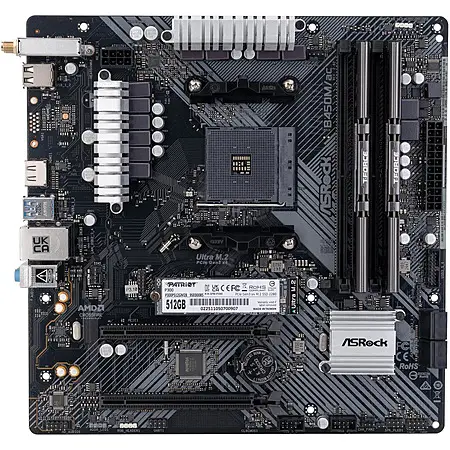 ASRock B450M/AC 主板套装好价