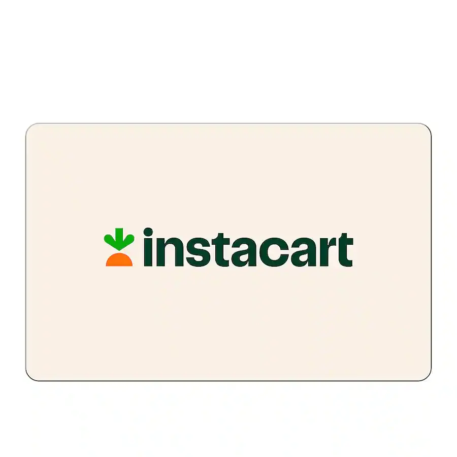 Instacart $100电子礼品卡