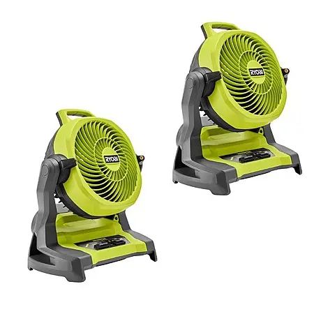 RYOBI 18V 无绳桶顶雾化风扇
