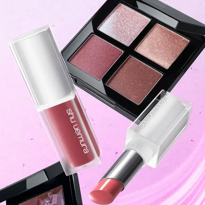 Shu Uemura：精选彩妆热卖！白管果冻唇釉、口红、限定版四色眼影盘等