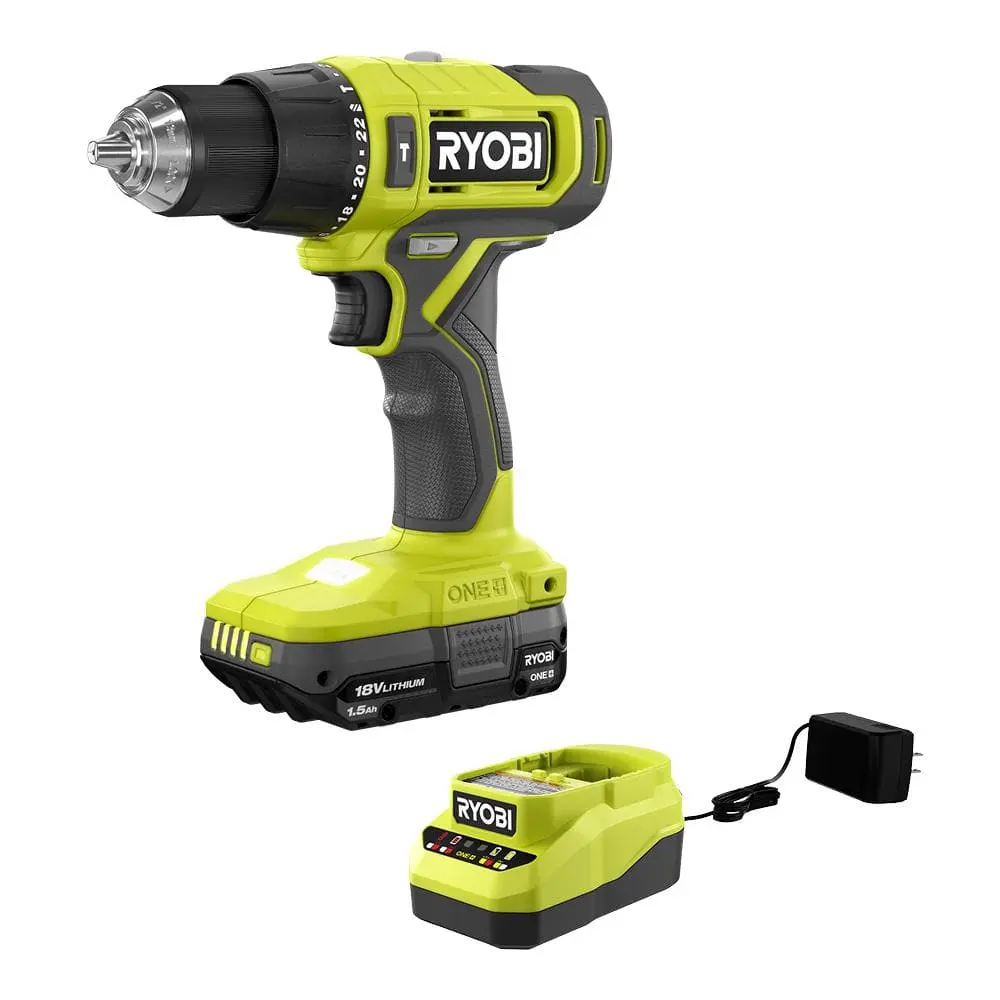 The Home Depot：Ryobi ONE+ 18V无绳冲击钻套装