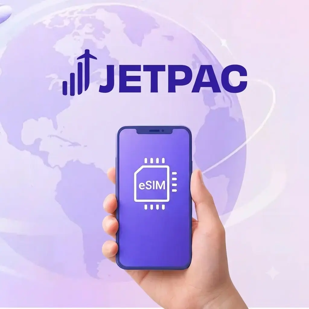 Jetpac Global：eSIM全球出行流量卡特惠