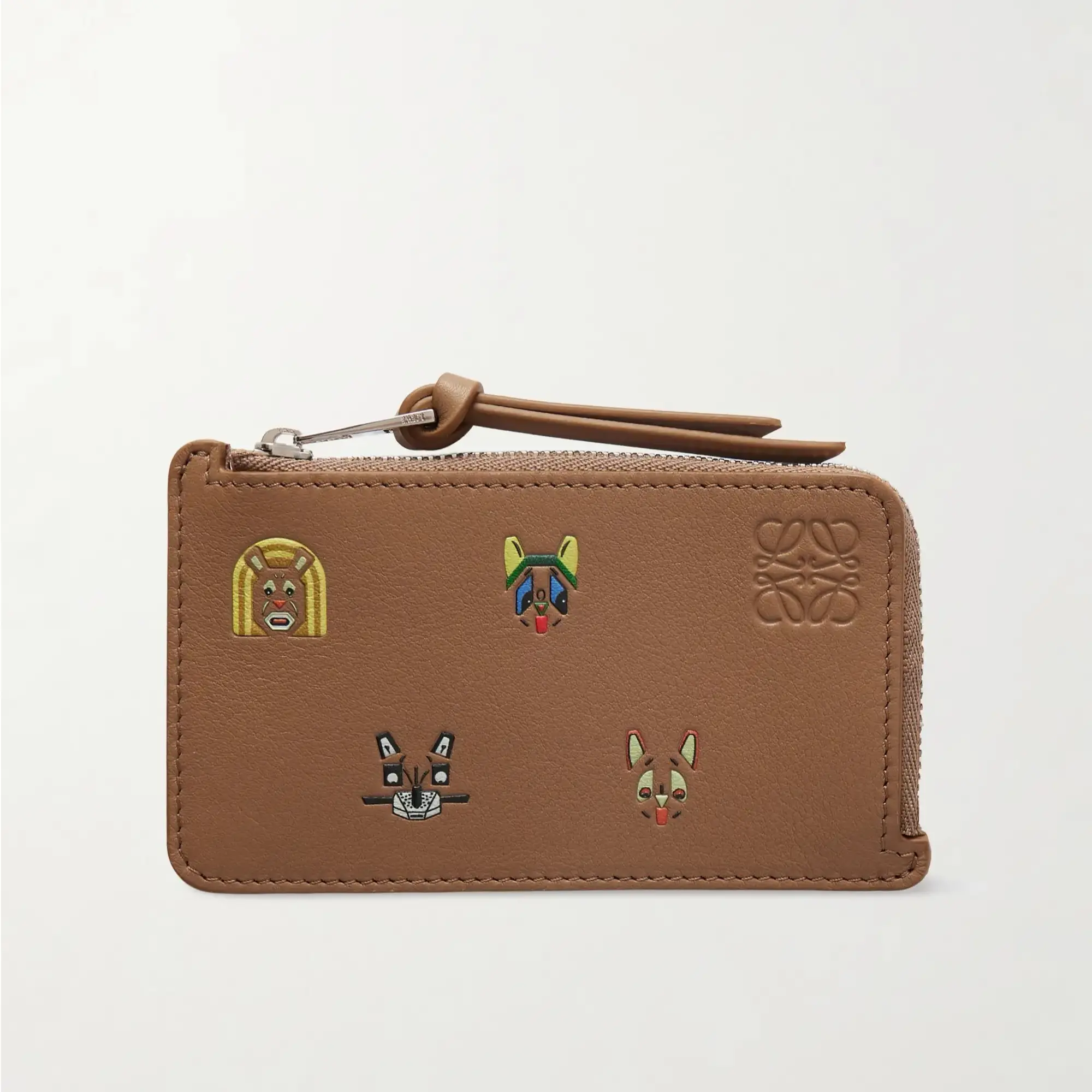 LOEWE 罗意威 Louis Wain小猫拉链卡包