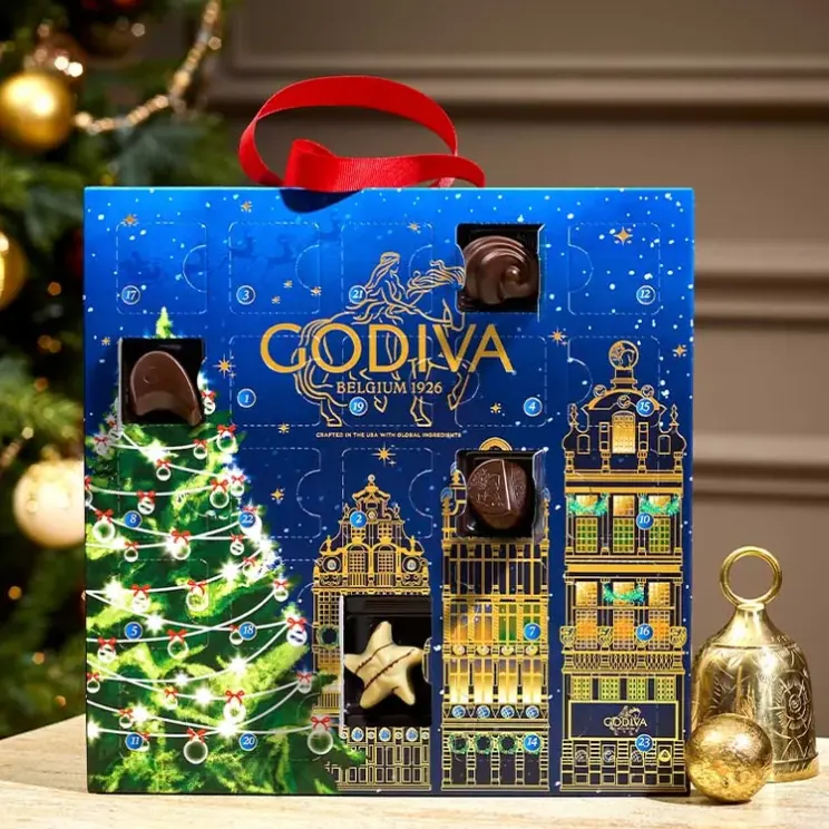 Godiva 歌帝梵美国官网：圣诞倒数日历及巧克力礼盒热卖