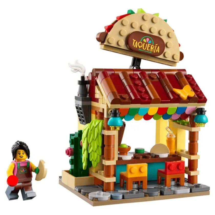 LEGO：世界美食餐厅墨西哥塔可摊