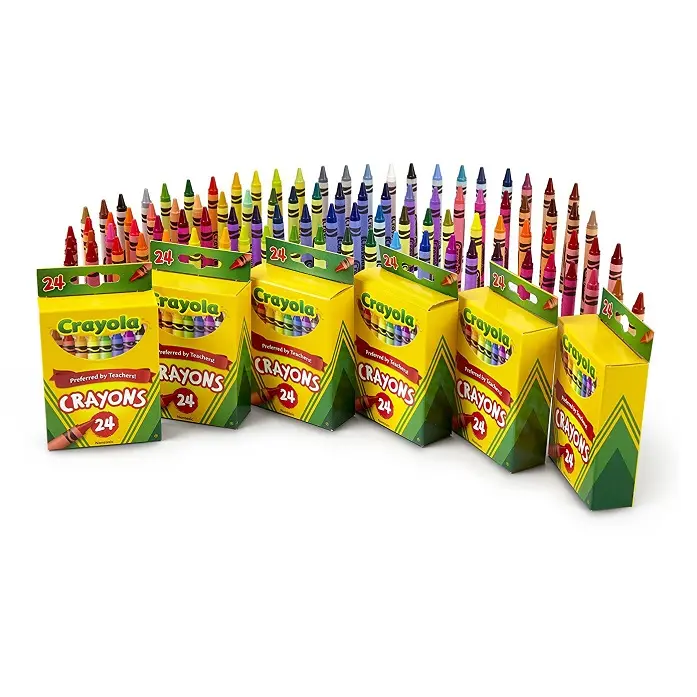 Crayola 绘儿乐 彩色蜡笔套装 24色*6盒