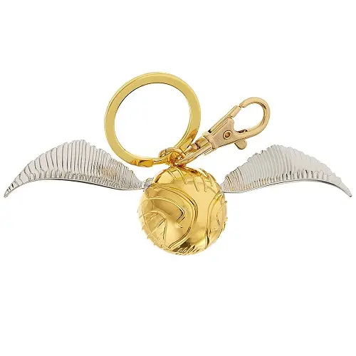 Harry Potter 哈利波特 官方周边 Gold Snitch 金色飞贼钥匙扣