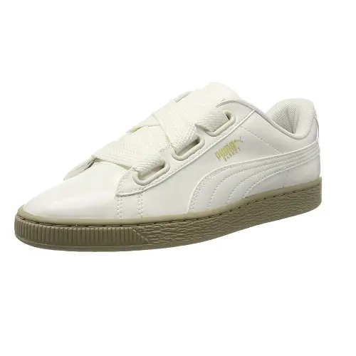 PUMA 彪马 Basket Heart Patent 女式经典厚底板鞋