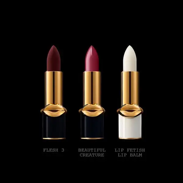 Pat Mcgrath Labs mini白管唇膏3件套