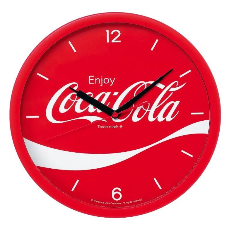 SEIKO 精工 X 可口可乐 Coca-Cola 时钟