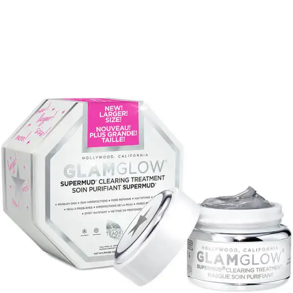 史低好价！Glam Glow 格莱魅 经典白罐清洁面膜 50g
