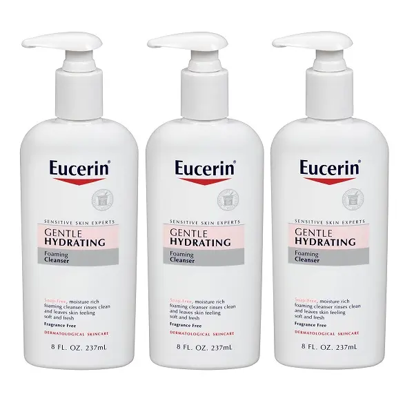 买3付2！Eucerin 优色林 温和保湿洁面乳 237ml*3瓶