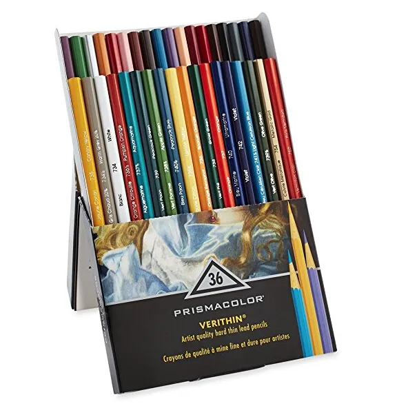 Prismacolor Premier Verithin系列 彩色铅笔36支装