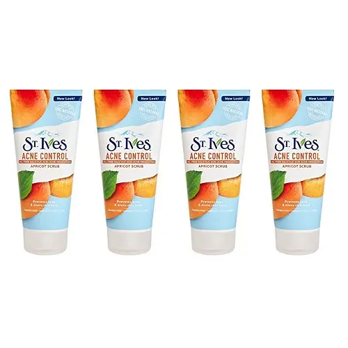 St. Ives 圣艾芙 面部杏子磨砂膏 170ml *4支装