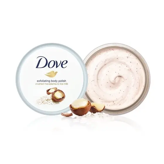 Dove 多芬 坚果米浆冰淇淋身体磨砂膏 225ml*4罐