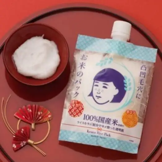 降价！石泽研究所 毛穴抚子 涂抹式大米面膜 170g