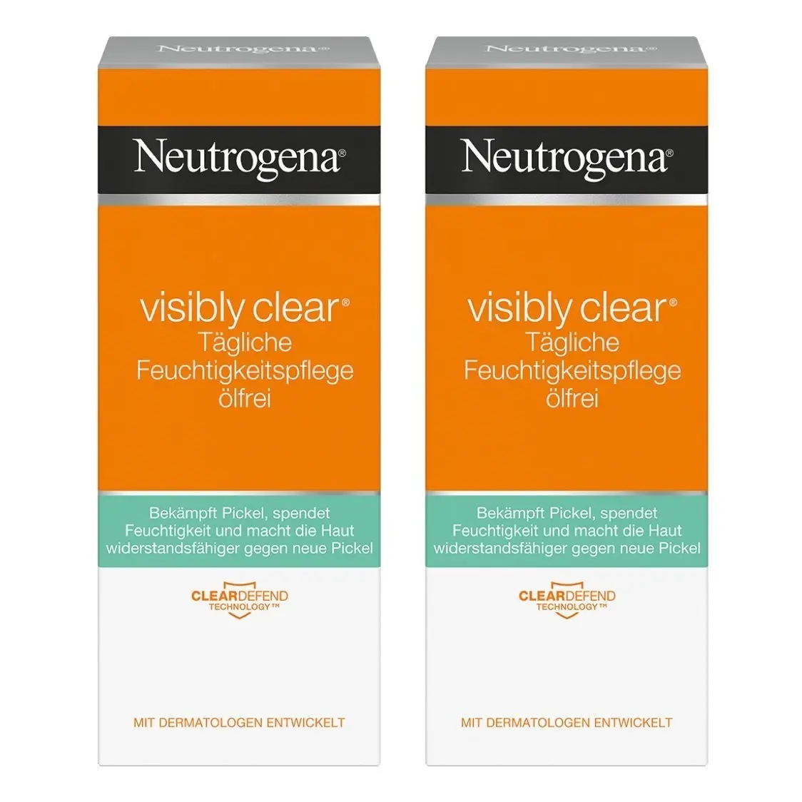 Neutrogena 露得清 无油清亮水杨酸抗痘乳液 50ml*2支