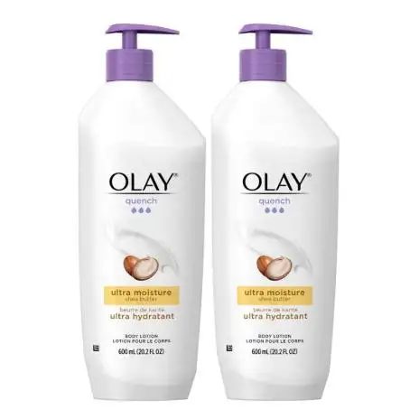 Olay 玉兰油 乳木果滋润美白身体乳 600ml*2瓶装
