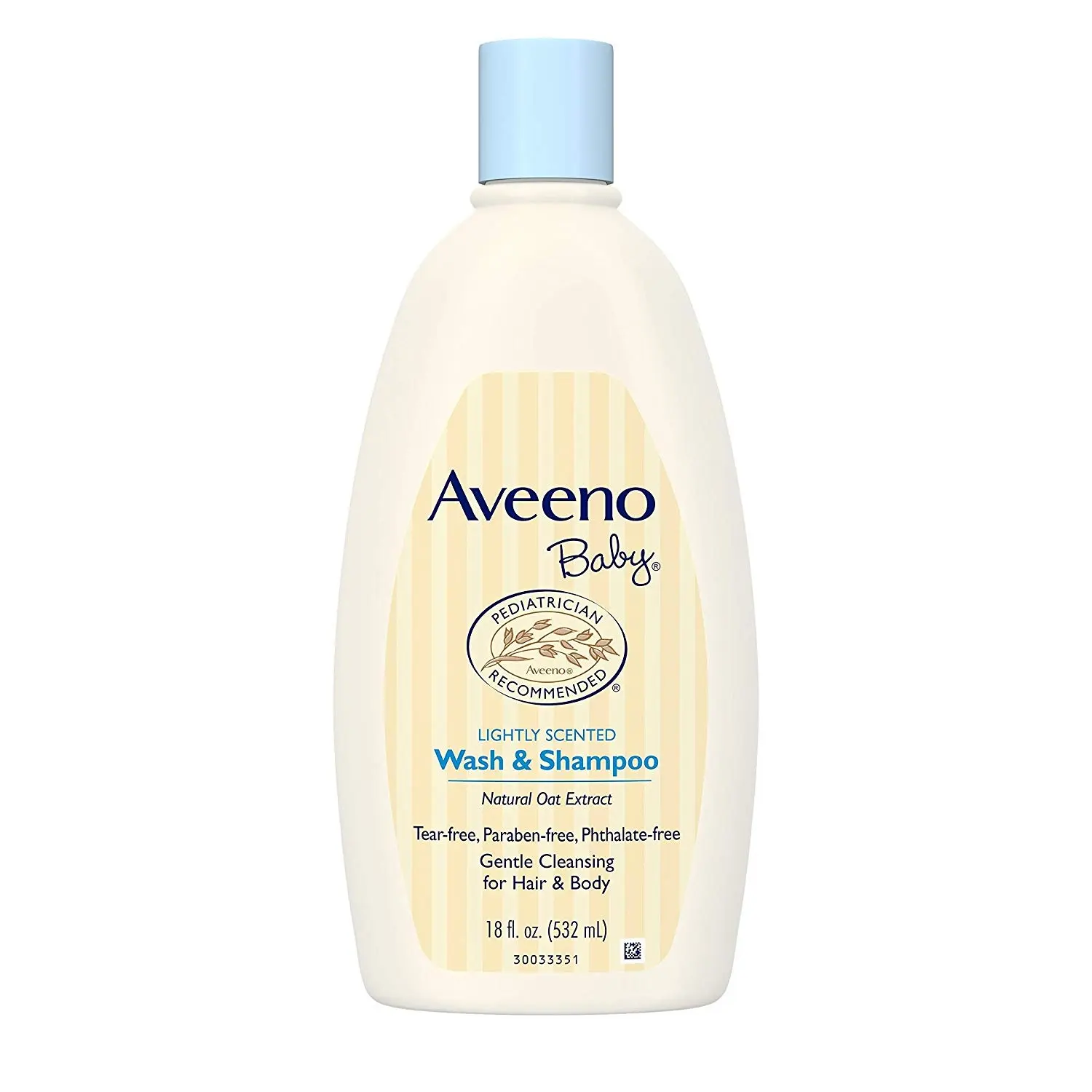 降价！Aveeno 宝宝洗发水沐浴露二合一 无泪配方 淡香型 532ml