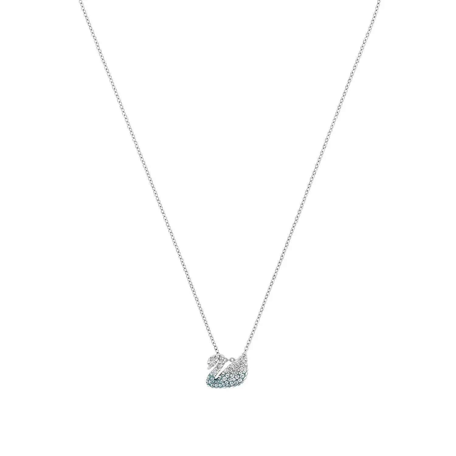 Swarovski 施华洛世奇 5512094 蓝色渐变天鹅项链