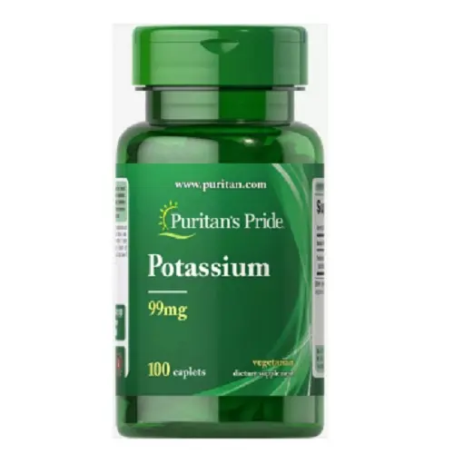 Puritan's Pride 普丽普莱 补钾片 99mg 100粒