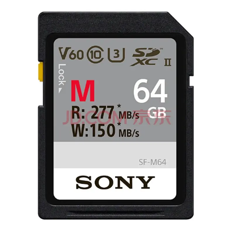 近期低价！Sony 索尼 SF-M64/T2 闪存卡 64GB