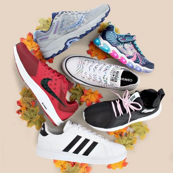 Shoe Carnival：精选时尚运动鞋履 包括 Nike、Adidas 等