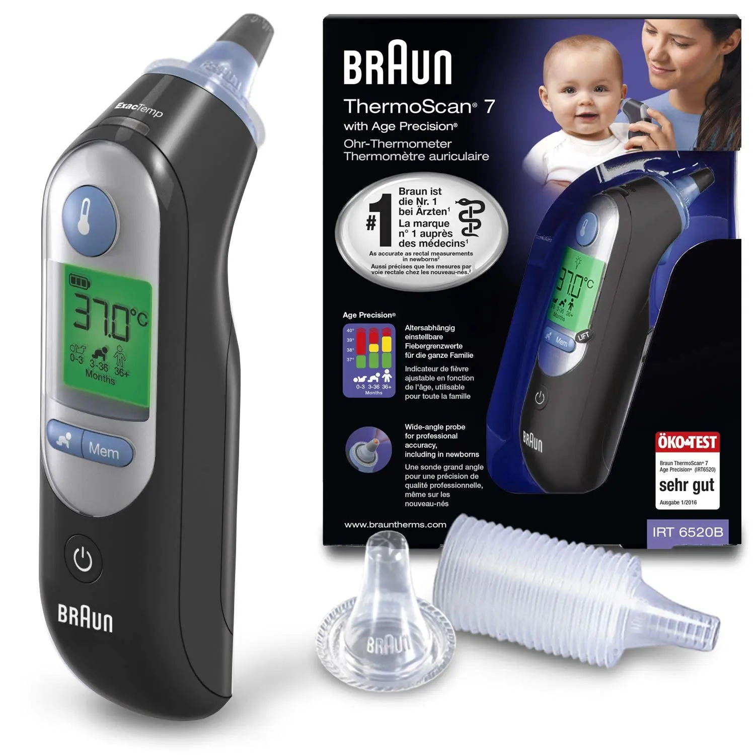 Braun 博朗 IRT6520 婴幼儿耳温计
