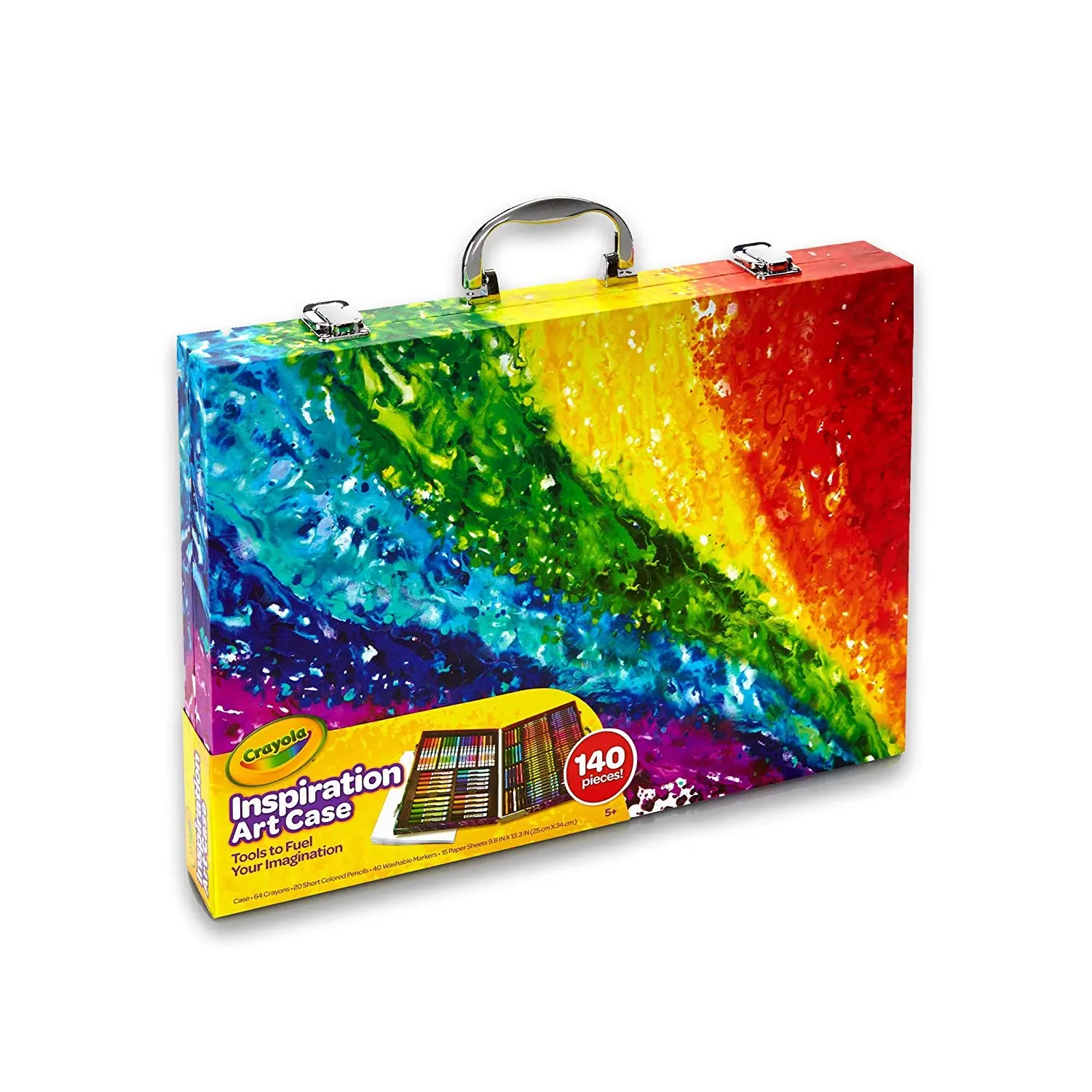 Crayola 绘儿乐 艺术灵感画笔绘画140件套装