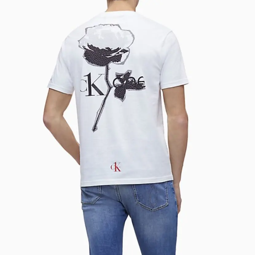 Calvin Klein 新款男士印花短袖 T 恤