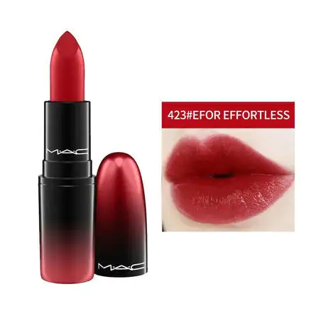 MAC 魅可 Love Me 系列 渐变色子弹头口红 #423 E For Effortless 浓郁血浆色 3g