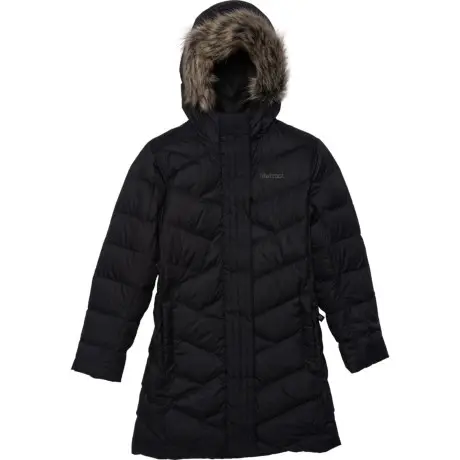 Marmot 土拨鼠 女孩连帽羽绒服