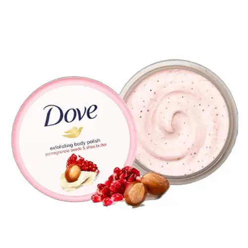 2件75折！Dove 多芬 冰激凌身体磨砂膏 石榴籽和乳木果味 298g*2件