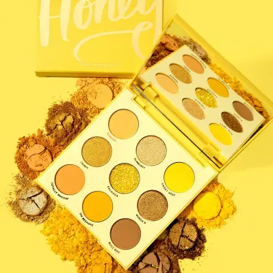 Colourpop 官网 蜂蜜九色眼影盘 UH-HUH HONEY