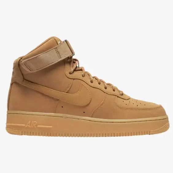 Nike 耐克 Air Force 1 男子高帮板鞋 小麦色
