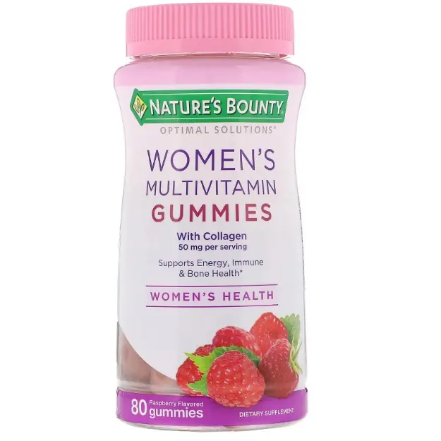 Nature's Bounty 自然之宝 女性复合维生素软糖 覆盆子口味 80粒
