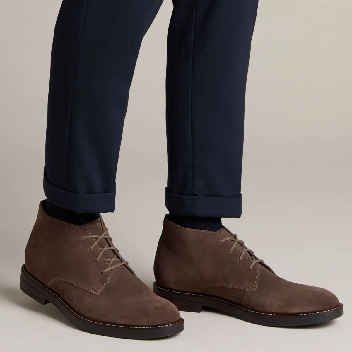 Clarks 其乐 Paulson Mid 皮鞋