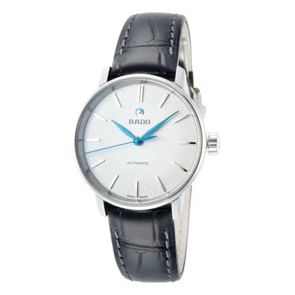 Rado 雷达表 Coupole 系列 银黑色女士机械腕表 R22862045