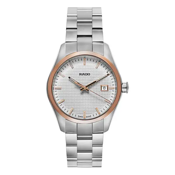 Rado 雷达表 HyperChrome 系列 银色男士气质腕表 R32184123