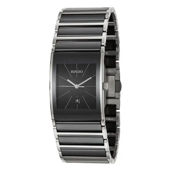 Rado 雷达表 Integral 系列 黑色男士气质腕表 R20784152